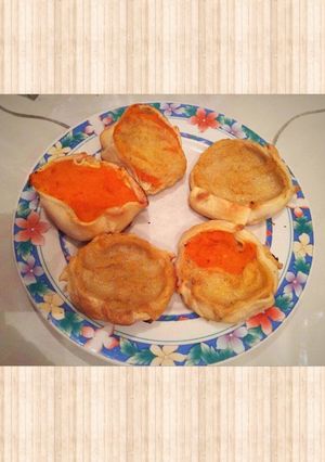 Una foto de Tartaletas de choclo y calabaza