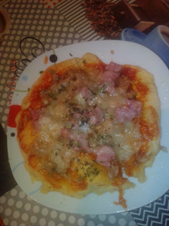 Una foto de Minipizza al microondas