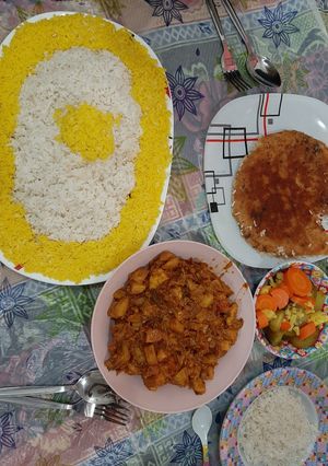 عکسی از دستور خوراک مرغ
