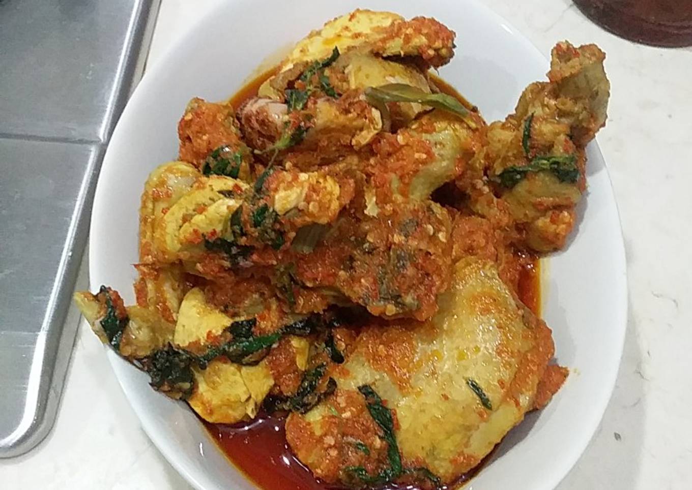 Ayam rica rica kemangi simple ala ibuLuRah