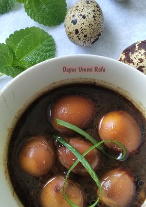 Foto resep Telur Puyuh kecap masak simple (sate telur puyuh angkringan)