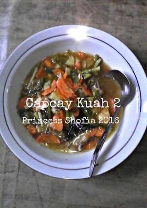 Foto resep Capcay Kuah 2