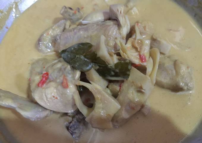 Anti Ribet, Buat Gulai ayam nangka muda Simpel