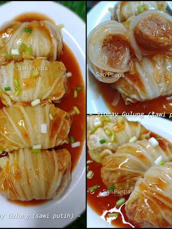 Cara Gampang Membuat Resep Siomay Gulung (sawi putih) yang Uenak Anti Ribet, Uenak Banget