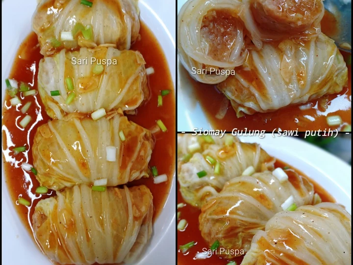 Cara Gampang Membuat Resep Siomay Gulung (sawi putih) yang Uenak Anti Ribet, Uenak Banget