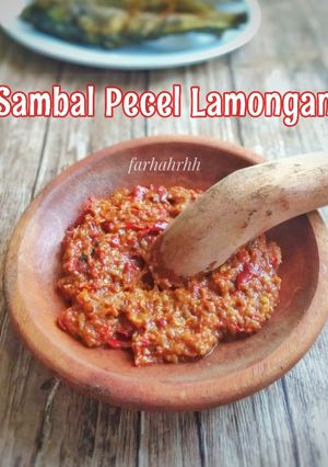 Foto resep Sambal Pecel Lamongan