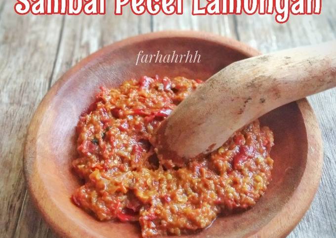 Sambal Pecel Lamongan