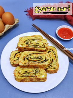Foto resep Gyeran Mari / Omelette Gulung ala Korea