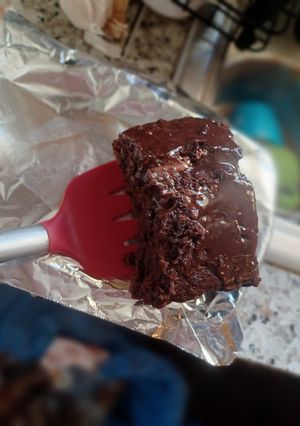 A picture of Choco nutella loaf.