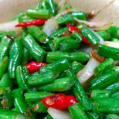 รูปของ Tumis buncis simple