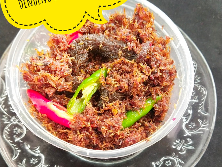 Ini dia! Resep gampang memasak Dendeng Ragi Daging Sapi  gurih