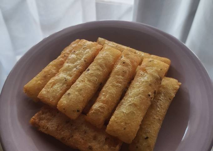 Ini dia! Bagaimana cara bikin Cheesy Potato Stick (Finger Food Snack 9m+) yang sempurna
