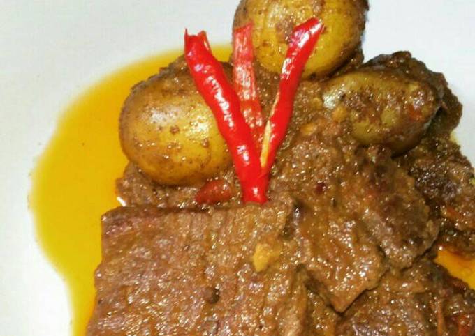 Yuk intip, Bagaimana cara bikin Rendang sapi basah  sempurna