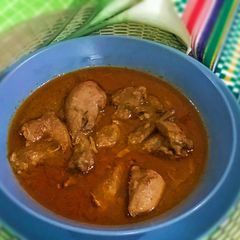 A picture of Chicken Qorma.