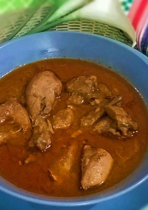 A picture of Chicken Qorma.