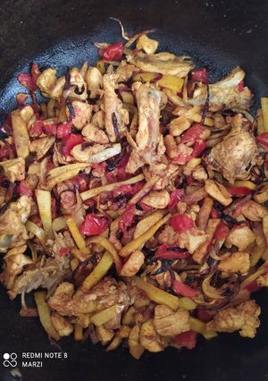 عکسی از دستور خوراک مرغ شوهر پز🥰