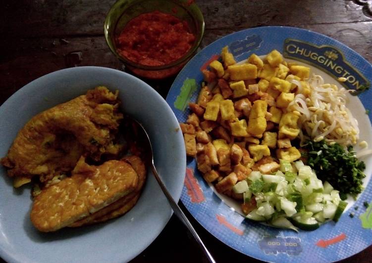 Bagaimana Membuat Nasi Lengko khas Cirebon, Sempurna