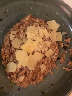 Una foto de Risotto de rabo de toro