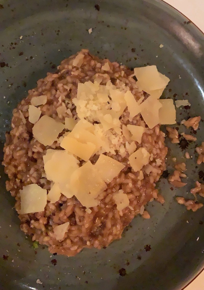 Una foto de Risotto de rabo de toro