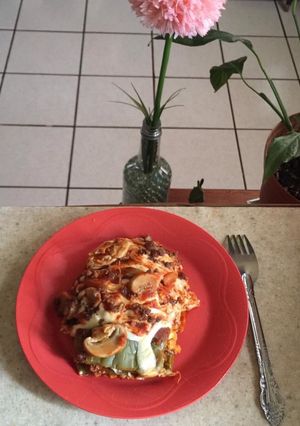 Una foto de Lasagne de Nopal
