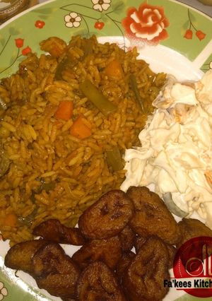 A picture of #jollof Rice contest.