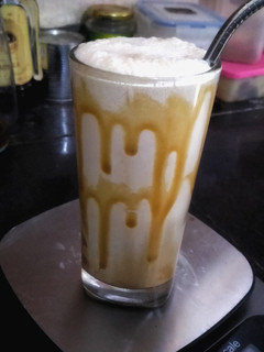 Foto resep Iced Caramel Macchiato with instant coffee