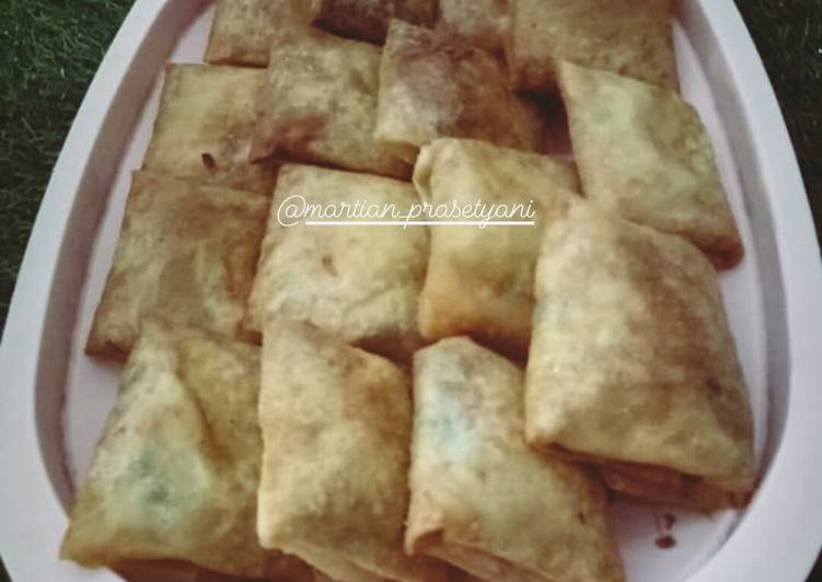 Martabak tahu simple