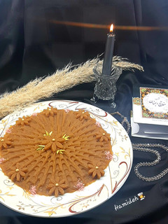 عکسی از دستور حلوا سوهان (بیاد درگذشتگان)🖤