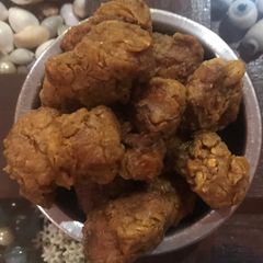 A picture of Chicken Popcorn.