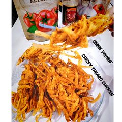 A picture of Crispy thread chicken.