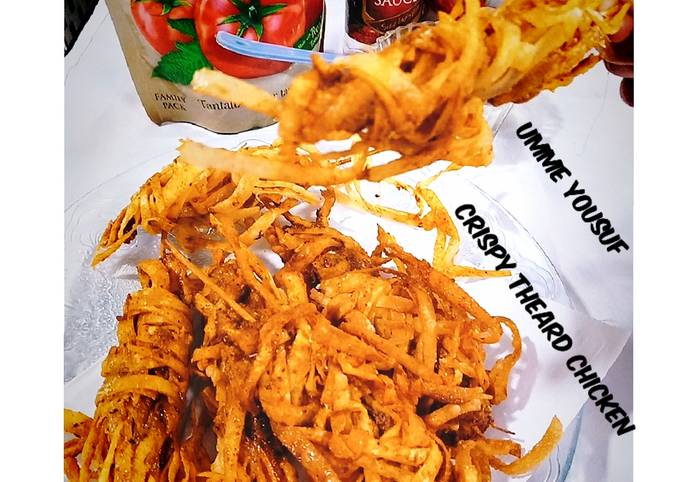 Crispy thread chicken Recipe by Umme Yousuf - Cookpad