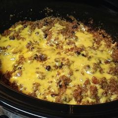A picture of Quinoa Enchilada Casserole - Slow Cooker.