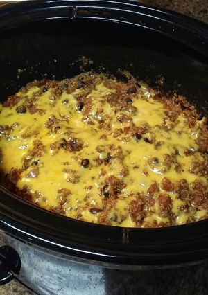 A picture of Quinoa Enchilada Casserole - Slow Cooker.
