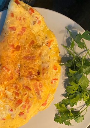 รูปของ Veggie Cheese Omelette