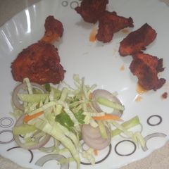 A picture of Chicken lollipop.