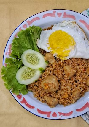 Foto resep Nasi Goreng Bakso