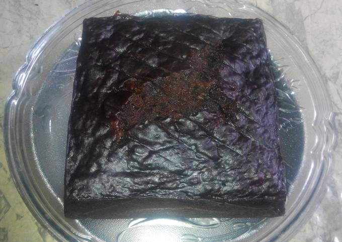 Eggless Cake Pisang Coklat n Mayones ~ Simple No Mixer No Oven