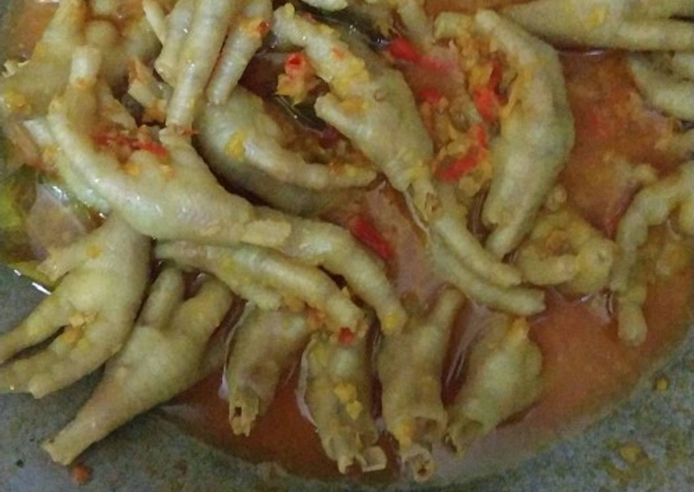 Ceker Pedas Ala Mama Rezvan
