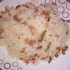 A picture of Veg pulao.