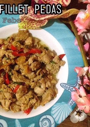 Foto resep Daging Fillet Pedas