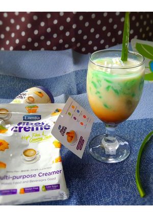 Foto resep Es cendol sehat tanpa santan