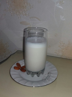 عکسی از دستور شیر بادام