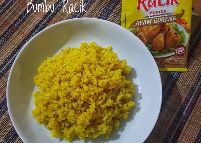 Resep Nasi Kuning Magicom Bumbu Racik oleh Eliya - Cookpad