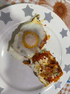 Una foto de Sándwich pizza