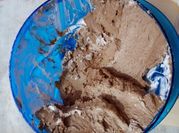 Una foto de buttercream con manteca