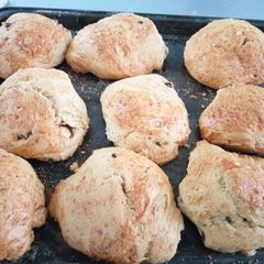 A picture of Rock cakes.