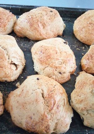 A picture of Rock cakes.