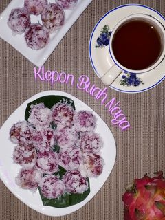 Foto resep Klepon Buah Naga