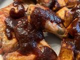 Alitas de pollo al horno con salsa BBQ al brandy !!!