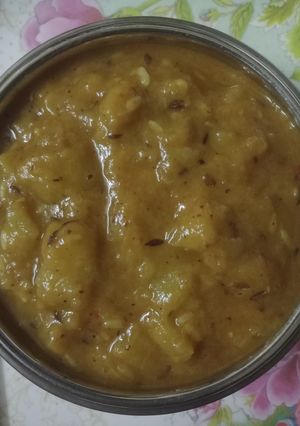 लौकी की सब्जी,बेसन बाली (Lauki ki sabzi besan wali recipe in hindi) रेसिपी मुख्य फोटो
